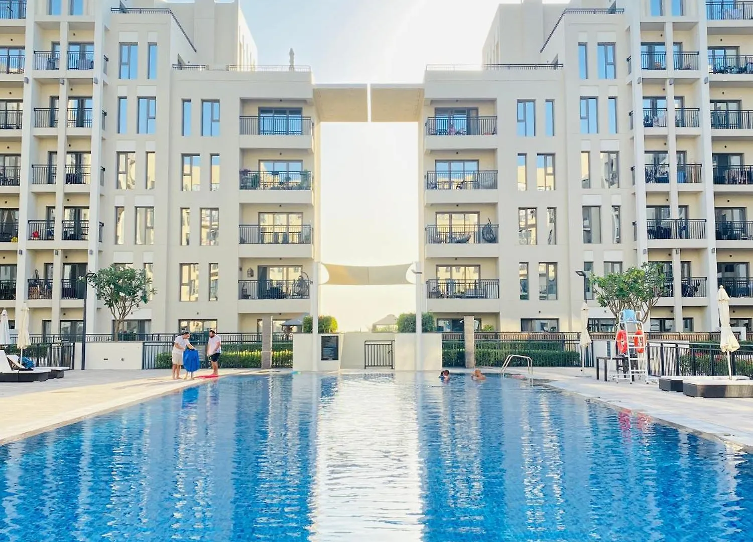 Lovely Calm 3Br Apt Easy Accessibility To Central Dubai With Huge Balcony And Pool View Town Square 0*,